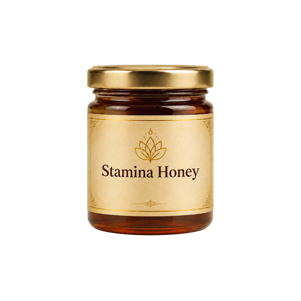 Sample Stamina Honey product jar